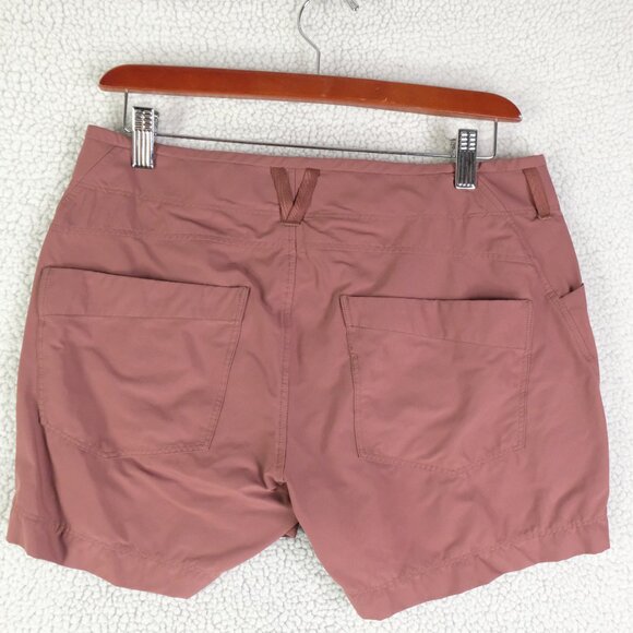 Arcteryx Creston Shorts Womens 6 Red Nylon 4.5" Lightweight Hiking Outdoor - Picture 3 of 12